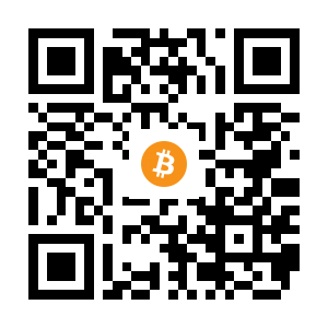bitcoin:33E43XLLooK5AHHYRmzCagtZCfiY6Xq1U9 black Bitcoin QR code