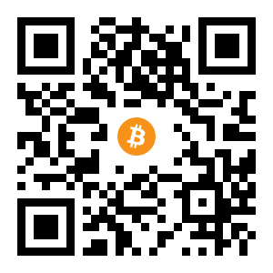 bitcoin:33FURUqey29DUodFbefqR65jKHVmyjzGhM black Bitcoin QR code