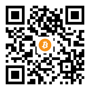 bitcoin:33FW9jbHW65wPp2Bh1xR2n1BJe76zpmz38 black Bitcoin QR code