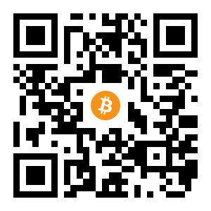 bitcoin:33FbwMuTRyzU3i8dXX4c7wLw2CSWtrtq1i black Bitcoin QR code