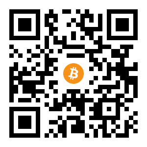 bitcoin:33HYemuNxpFB6erKHG511ku5PuPoQdwvyb black Bitcoin QR code