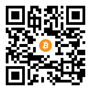 bitcoin:33HgKYuY6Tk34LHhJaM2BnsZ8mVmDDS4k6 black Bitcoin QR code