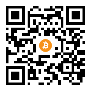 bitcoin:33JCA7fePq5ZMkf5nVCYkF1jxxBSd84Kni black Bitcoin QR code