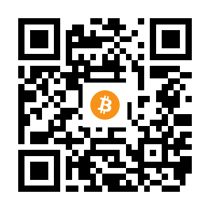 bitcoin:33LRuEpLka1EZBW7wP7af571iwtgLigzJg black Bitcoin QR code