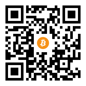 bitcoin:33NkfFQ7qTxjMfZah5fizGPy3br7BWxLbo black Bitcoin QR code