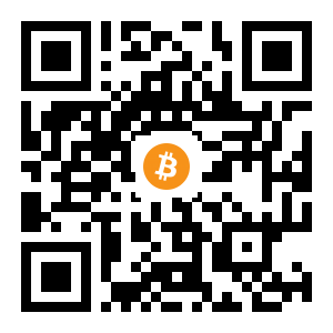 bitcoin:33PZsiFpPK7vkjWj8w28MWhD2P6MP7C5F7 black Bitcoin QR code