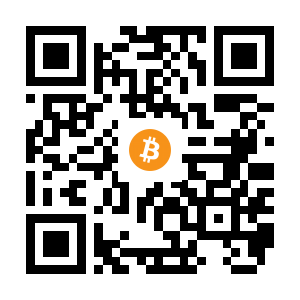 bitcoin:33TJtvXUeJneaihvZTrhz18XqtXdVerZ9j black Bitcoin QR code