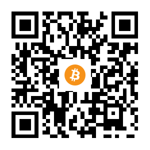 bitcoin:33VA7y4WocUBnnWukoCCRx3KQWP4Ft2R6A black Bitcoin QR code