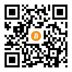 bitcoin:33Wx9ZN6y9rRoH8payvUfoicumzaoiDrcg black Bitcoin QR code