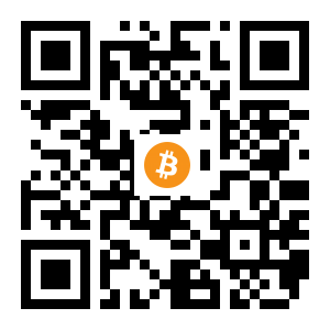 bitcoin:33Yt2FxQPYRhvtx1jPxNhz1pT2mNdNwnej black Bitcoin QR code
