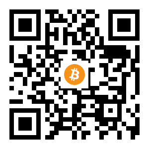 bitcoin:33aFG9gkQnFsqVLh6dPnodWcdsEd7UYBRD black Bitcoin QR code