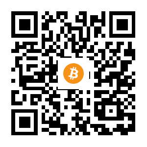 bitcoin:33fZR83g1umhiBePWugnPZPazC2eNxWb5m black Bitcoin QR code