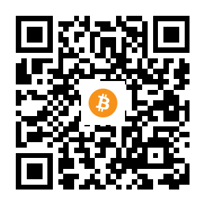 bitcoin:33fhxNZh7BJ26PcqqSFfUqA8HEehWNUWAP black Bitcoin QR code