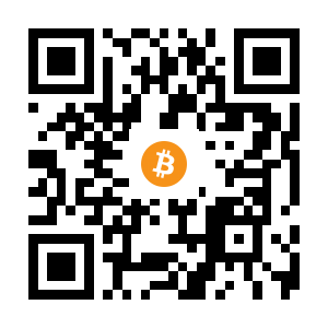bitcoin:33iM3DBxFgyqdQWXfRhTE5NQns82MHmPrX black Bitcoin QR code