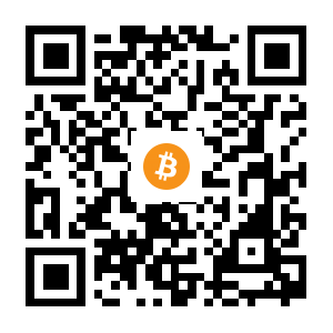 bitcoin:33mvFxkrQFtyfMQctH1aFRaZsozNRJxDmu black Bitcoin QR code