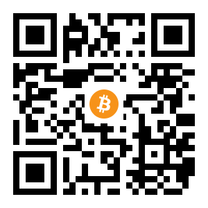 bitcoin:33o5HATpvpByRoU1BhPVfhAp7jxrXpWkgE black Bitcoin QR code