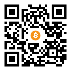 bitcoin:33pqZ9bY8kioyj2fZwef37rhyZcyfoNo7n black Bitcoin QR code