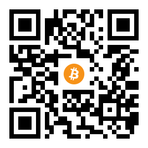 bitcoin:33sRyWNt2dRH2Ax1Zo2nRcyao1AoxrbU76 black Bitcoin QR code