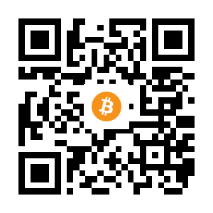 bitcoin:33wgsFgArJeTksmyiQcPaNdiKZ8LB1cCmi black Bitcoin QR code