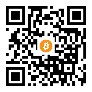 bitcoin:33x7np15yoDsErrftGy9wN3s7KeKHzHaNa black Bitcoin QR code