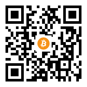 bitcoin:33yD9cACpasyAQsMcGWYQDmWivLK5RHrbZ black Bitcoin QR code