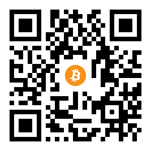 bitcoin:341Dff6PTmoTWZebm2D8kzjfyUZeG456aW black Bitcoin QR code