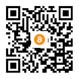 bitcoin:342aCMvyyomEWkdDuqy3WYrMSzMiTLSktR black Bitcoin QR code
