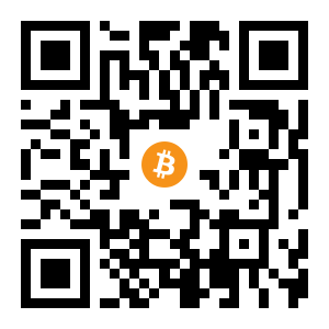 bitcoin:342aJfNiLT28RDKPzsyz9rJFxnmrJDUFCS black Bitcoin QR code