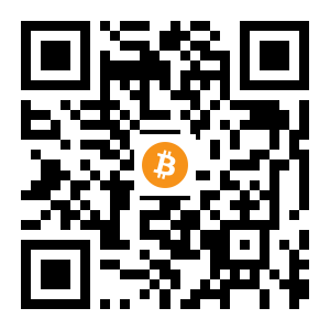bitcoin:344ftQ1MeBhEmXdqBB9L8nA6cDUq1kW1w5 black Bitcoin QR code