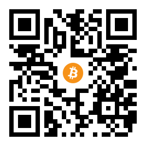 bitcoin:3455NM86BwL656pfC9GTgYpAWwHDGqT6Pi black Bitcoin QR code