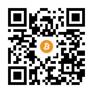 bitcoin:346LcDjCyLTpa97ty9kwR9E8yyGB8youYK black Bitcoin QR code