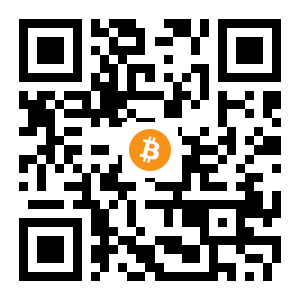 bitcoin:349HE18Dyib6vWppGDVy2Lr7L9XFmpCFvv black Bitcoin QR code