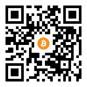 bitcoin:349rVaTVHwVGCDCSSLeMNcNv2PLmW5Ky1r black Bitcoin QR code
