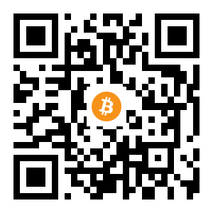 bitcoin:34B3NAtGkhtyfSrwNzAvH6Zf4qhVngnj3p black Bitcoin QR code