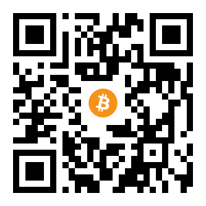 bitcoin:34EyH5MxHbsRAtspMzyM8FfaBuEAyK4dDk black Bitcoin QR code