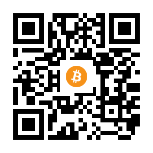 bitcoin:34F2JaCYdWUogwrwzwkvDkbaLWGvyZ6rdZ black Bitcoin QR code