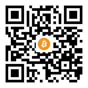 bitcoin:34HVDP9RFA9MpopGQ4TutLLVMFhhJFM9AX black Bitcoin QR code