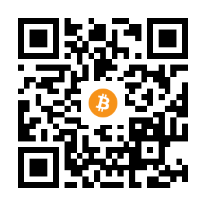 bitcoin:34J4RwQspapwvDdYDcUaoUoQftBB96N9bv black Bitcoin QR code