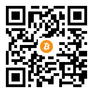 bitcoin:34JHnnvuASqWjRoKB1ttWrje4H4uX5H51w black Bitcoin QR code