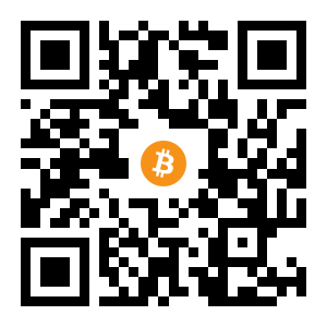 bitcoin:34M8qJEVwLBXbyAv3d8bQNTrnJ9xWc3QKw black Bitcoin QR code