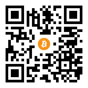 bitcoin:34MdvLocSM4PXHawqSfGHP9wRgATsD6xBE black Bitcoin QR code