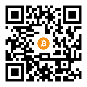 bitcoin:34N4btDsT6qP9Bterds7yZFDjE2AU94q1U black Bitcoin QR code