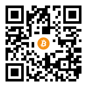bitcoin:34Nf5hEBupaS24aU5EZRybeTf1WpGzUkHK black Bitcoin QR code
