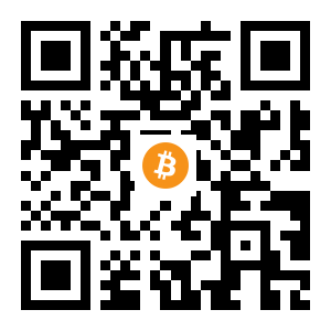 bitcoin:34RGco736JNxtLTwkAjcuMYTsPRZ8Tx8G4 black Bitcoin QR code