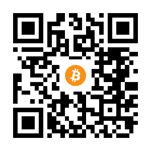 bitcoin:34TAnZyBcFkwrVZj7cnRRVwtUPqR6CSZU3 black Bitcoin QR code