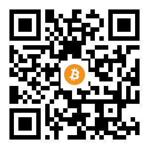 bitcoin:34XjrqZngfRGjF5bcScPjvgzMBAtbdqC6X black Bitcoin QR code