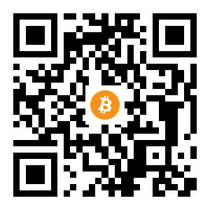 bitcoin:34YL48vG3PmNvZHRnkE3BnAUEhecAHFyVG black Bitcoin QR code