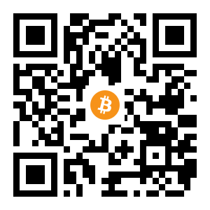 bitcoin:34aB4kH6g21Dp6mPSjttX3G2U8tRbXd9BR black Bitcoin QR code