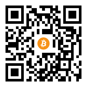 bitcoin:34aiGYu3Zwm5NGZxyetAntMLoHefbtmVeR black Bitcoin QR code