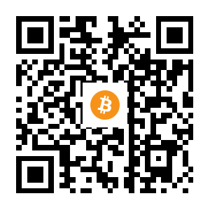 bitcoin:34anFA6f7j4eBGDY1gxP8jqoA674TKfc4e black Bitcoin QR code